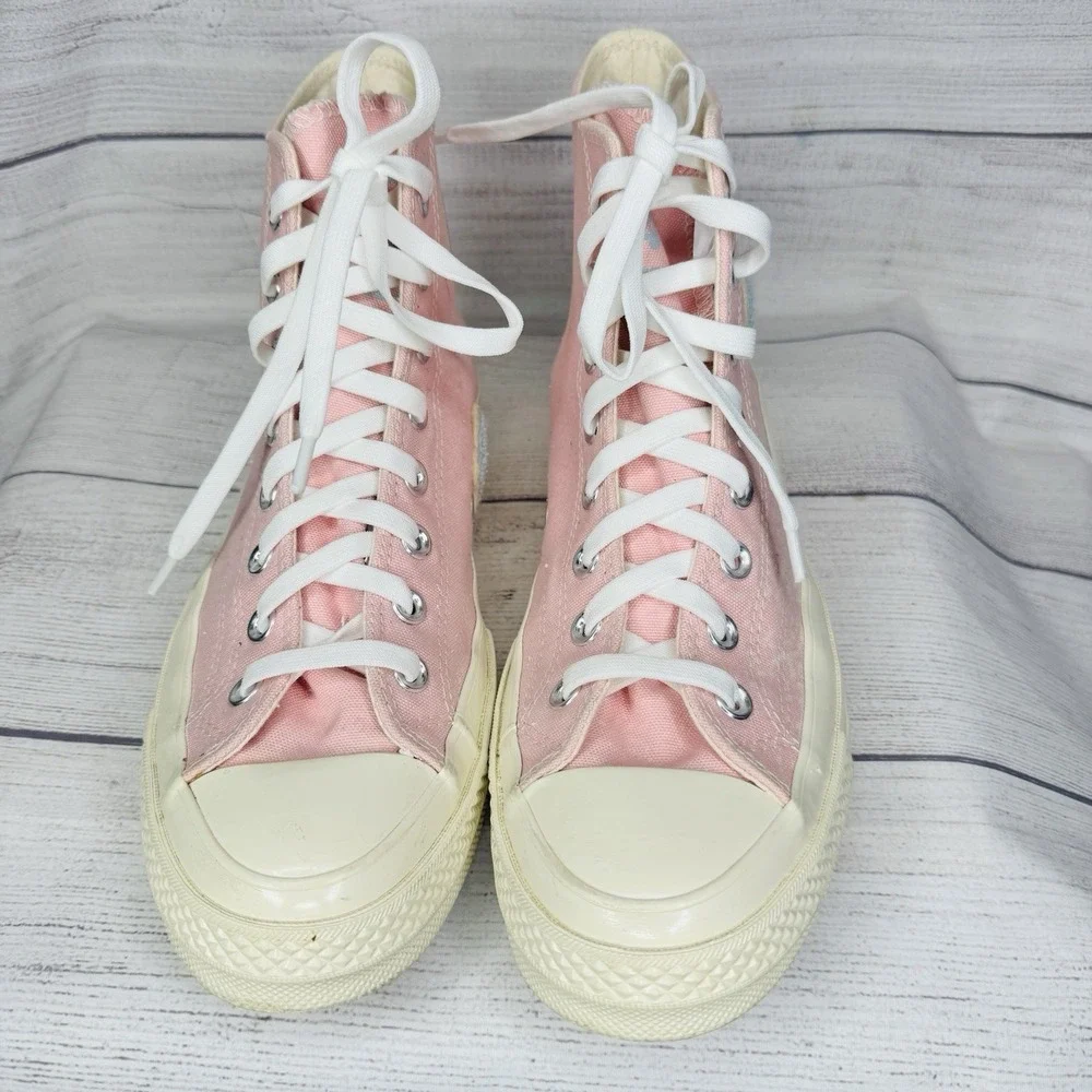 Converse Golf Le Fleur x Chuck 70 M8 W10 Chenille Almond Blossom 167478C Pink Hi - Picture 3 of 8
